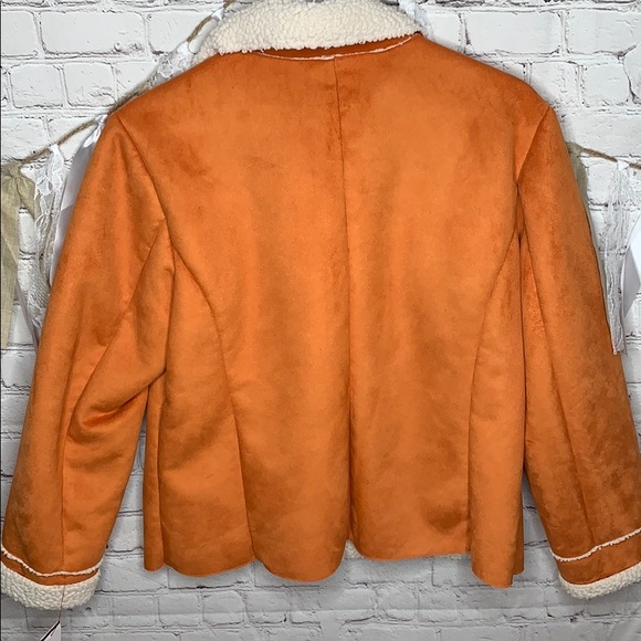 Chico’s jacket Sherpa Shearling Style - Picture 6 of 6